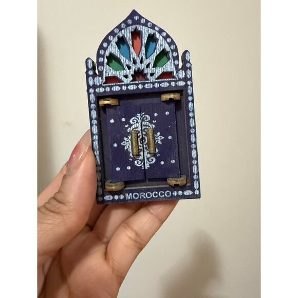 3D Moroccan Magnet | Handmade Wooden Icon Magnets | Kitchen Decor & Memorabilia - Picture 1 of 1